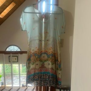 JOHNNY WAS Silk Dress